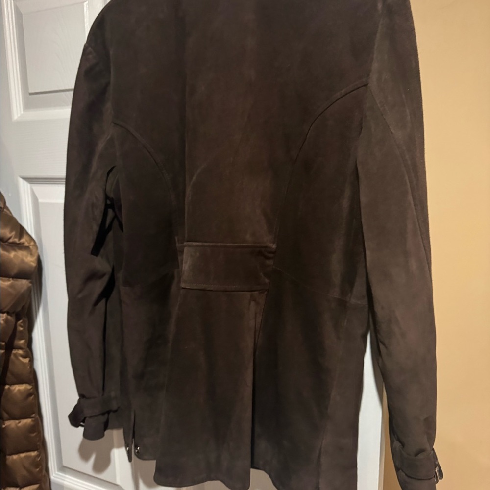 Vintage Coach suede brown jacket 25 years old - Picture 4 of 16